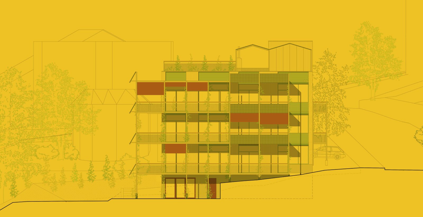 Ennetbaden – Ersatzbau Mehrfamilienhaus Hertensteinstrasse
